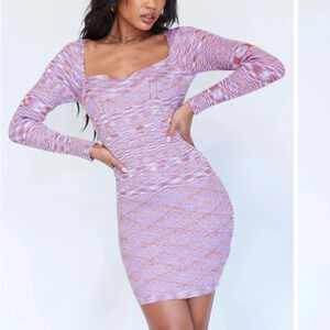 Princess Polly Marabelle Mini Dress Purple NWT Size Small/Medium